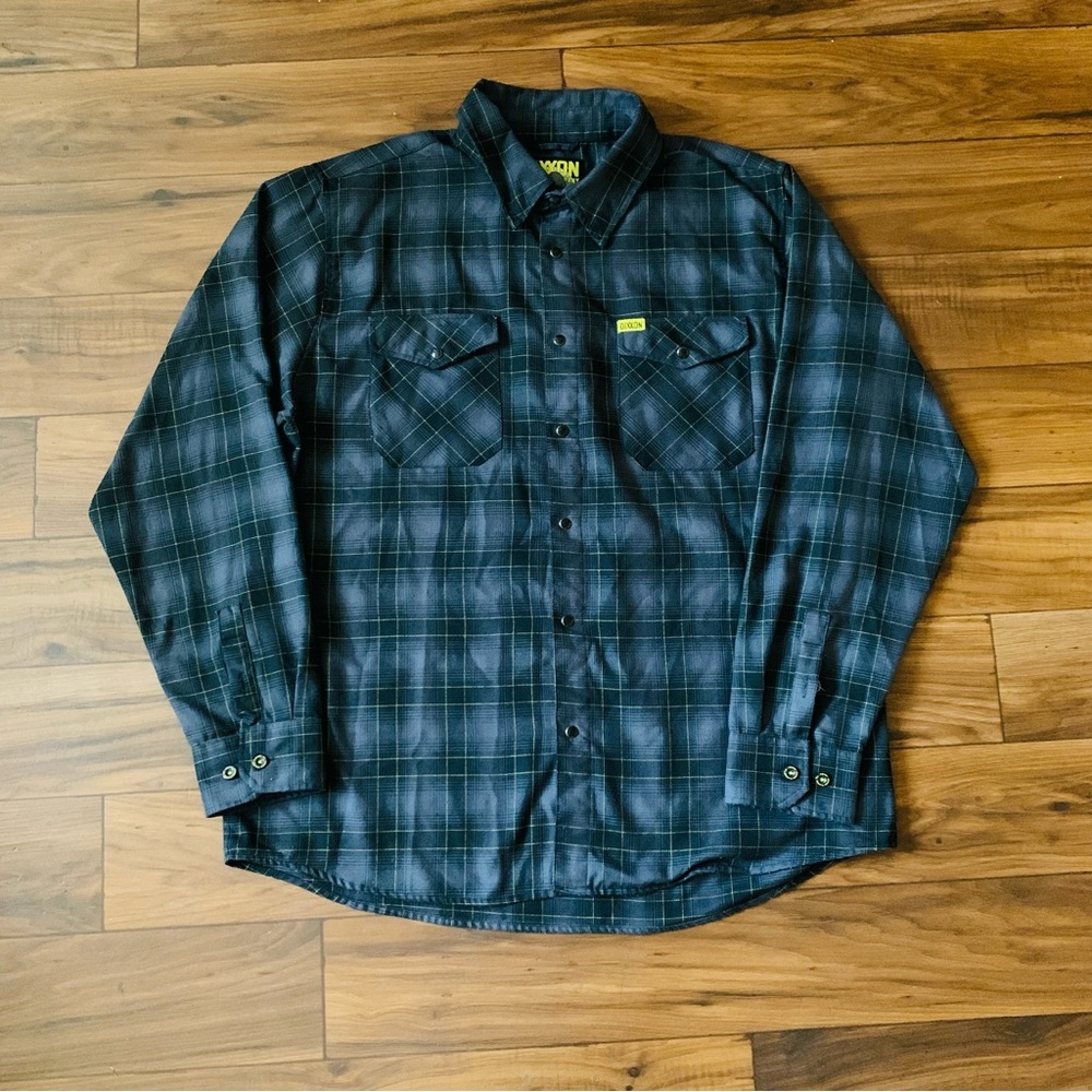 Dixxon Flannel Co “The Raven” Pearl Snap Button Down Plaid Men’s Shirt Size 2x